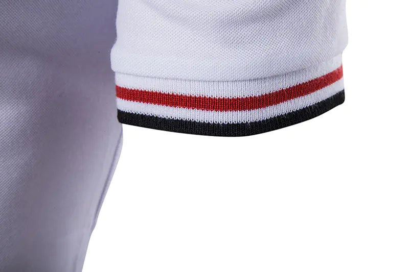 Men's Polo Shirt with Collar, Short Sleeve T-Shirt