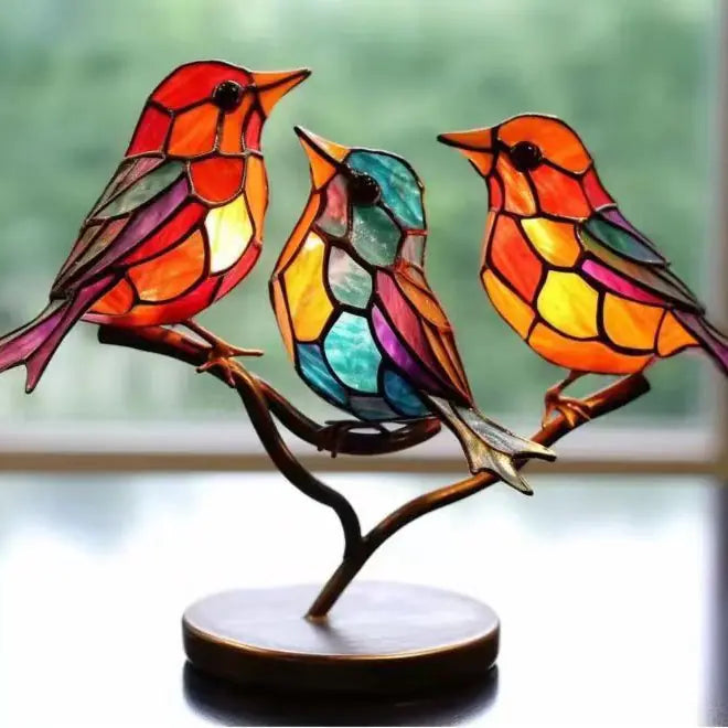 Bird Series Alloy Figurines