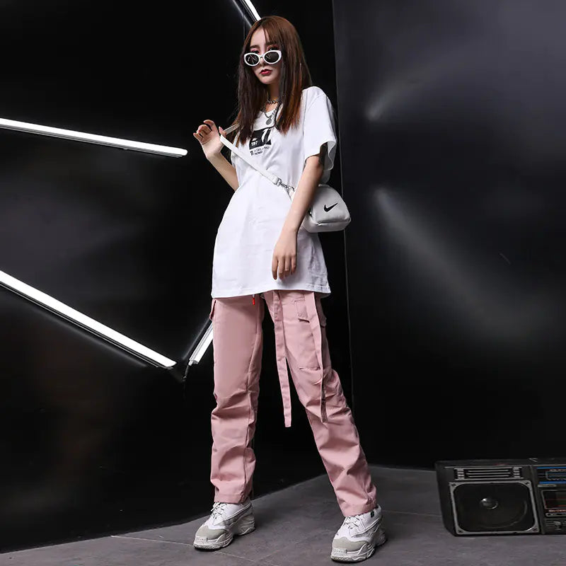 Loose Cargo Pants 2019 Summer Trendy Carrot Pants