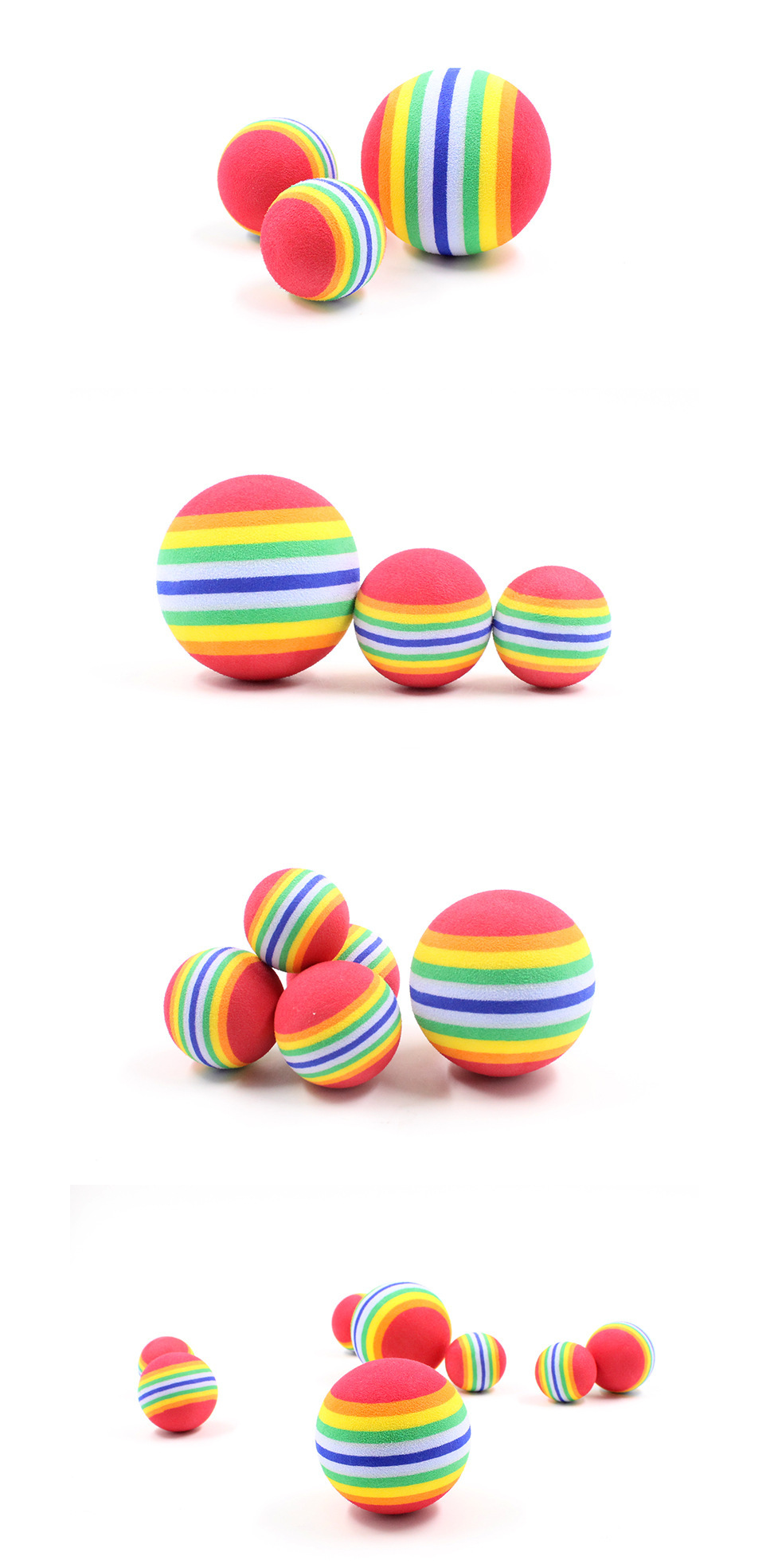 Soft EVA Play Balls Trio